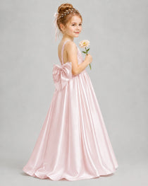 Blush Pink Flower Girl Dress 