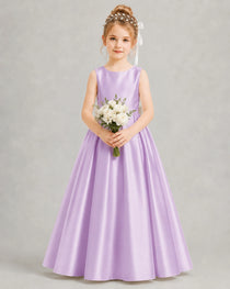 Lilac Flower Girl Dress 
