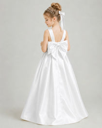 White Flower Girl Dress 