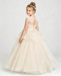 White Flower Girl Dress 