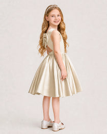 Champagne Junior Bridesmaid Dress