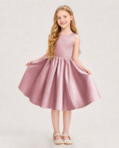 Dusty Rose Junior Bridesmaid Dress