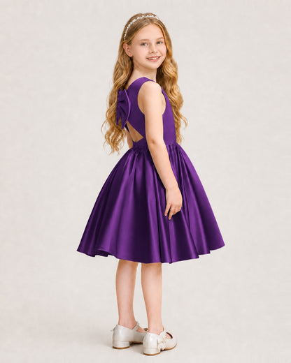 Purple Junior Bridesmaid Dress