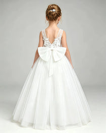 Ivory Flower Girl Dress