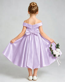 Lilac Flower Girl Dress 
