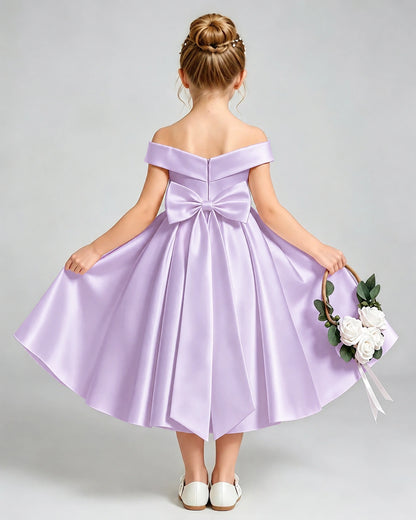 Lilac Flower Girl Dress 