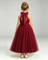 Windred Tulle A-line Pageant Dress Back View