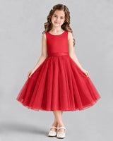 Windred Ball Gown Girls Formal Dresses Front