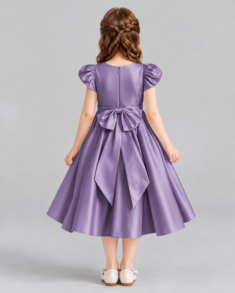 Wisteria Ball Gown Girls Formal Dresses Back
