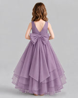 Wisteria Ball Gown Flower Girl Dresses Back
