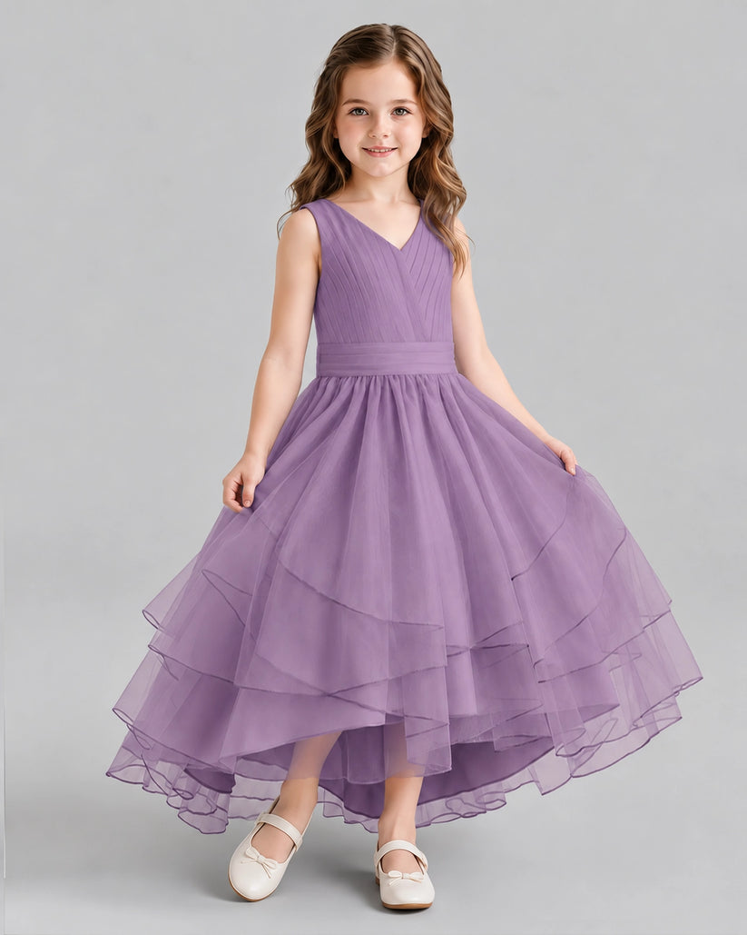 Wisteria Ball Gown Flower Girl Dresses Side