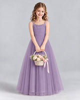Wisteria A-line Girls Formal Dresses Front