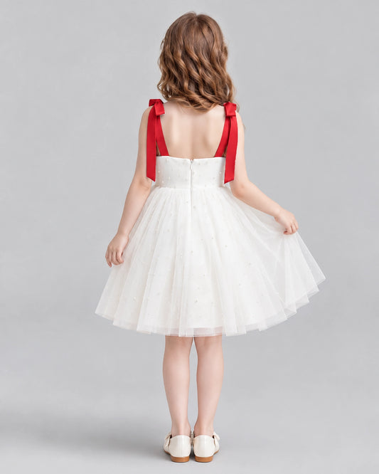 Windred A-line Flower Girl Dresses Back