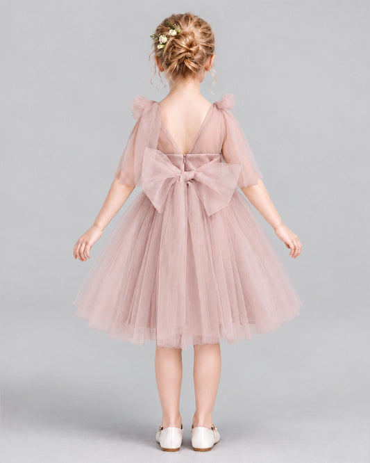 A-line Flower Girl Dresses Back [Shared]