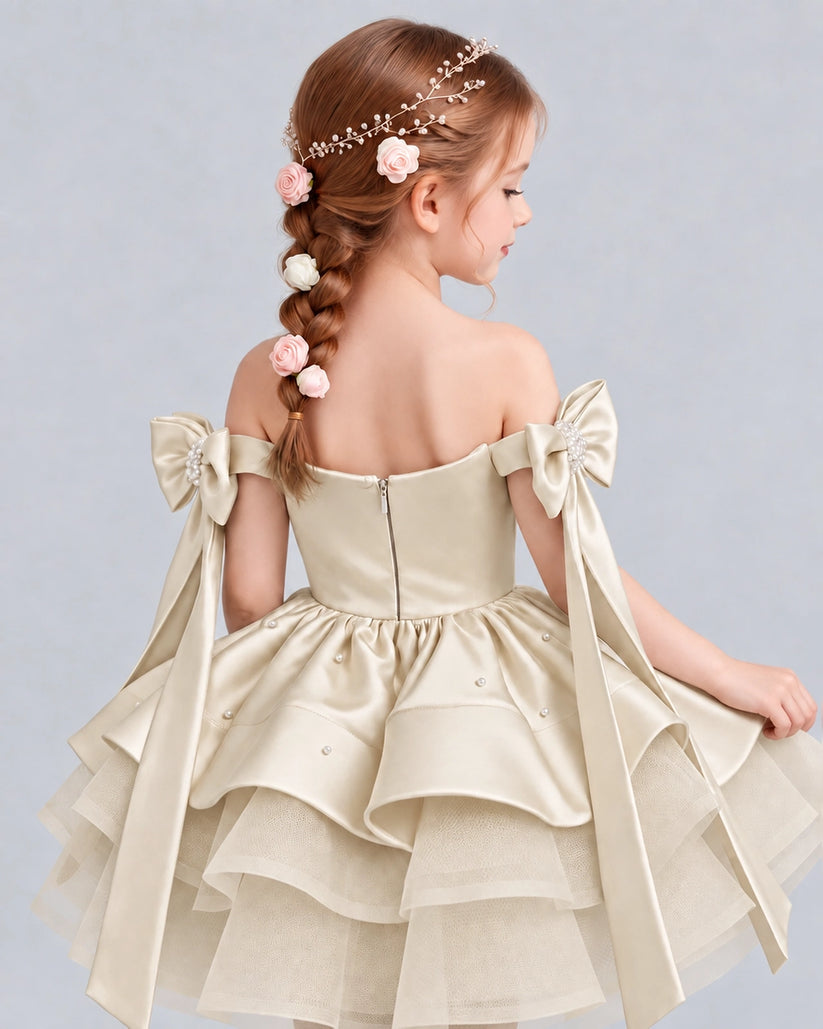 Champagne A-line Girls Formal Dresses Back_Detail [Shared]