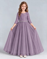 Wisteria Ball Gown Girls Formal Dresses Front