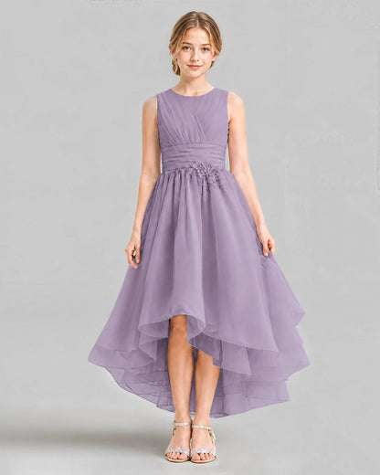 Wisteria A-line Girls Formal Dresses Front