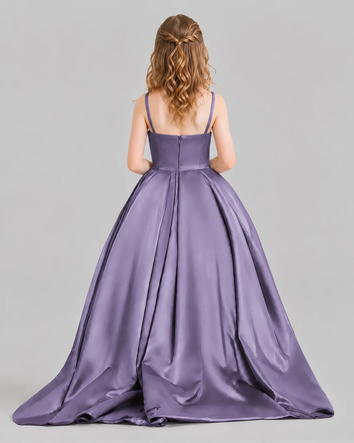 Wisteria Ball Gown Girls Pageant Dresses Back