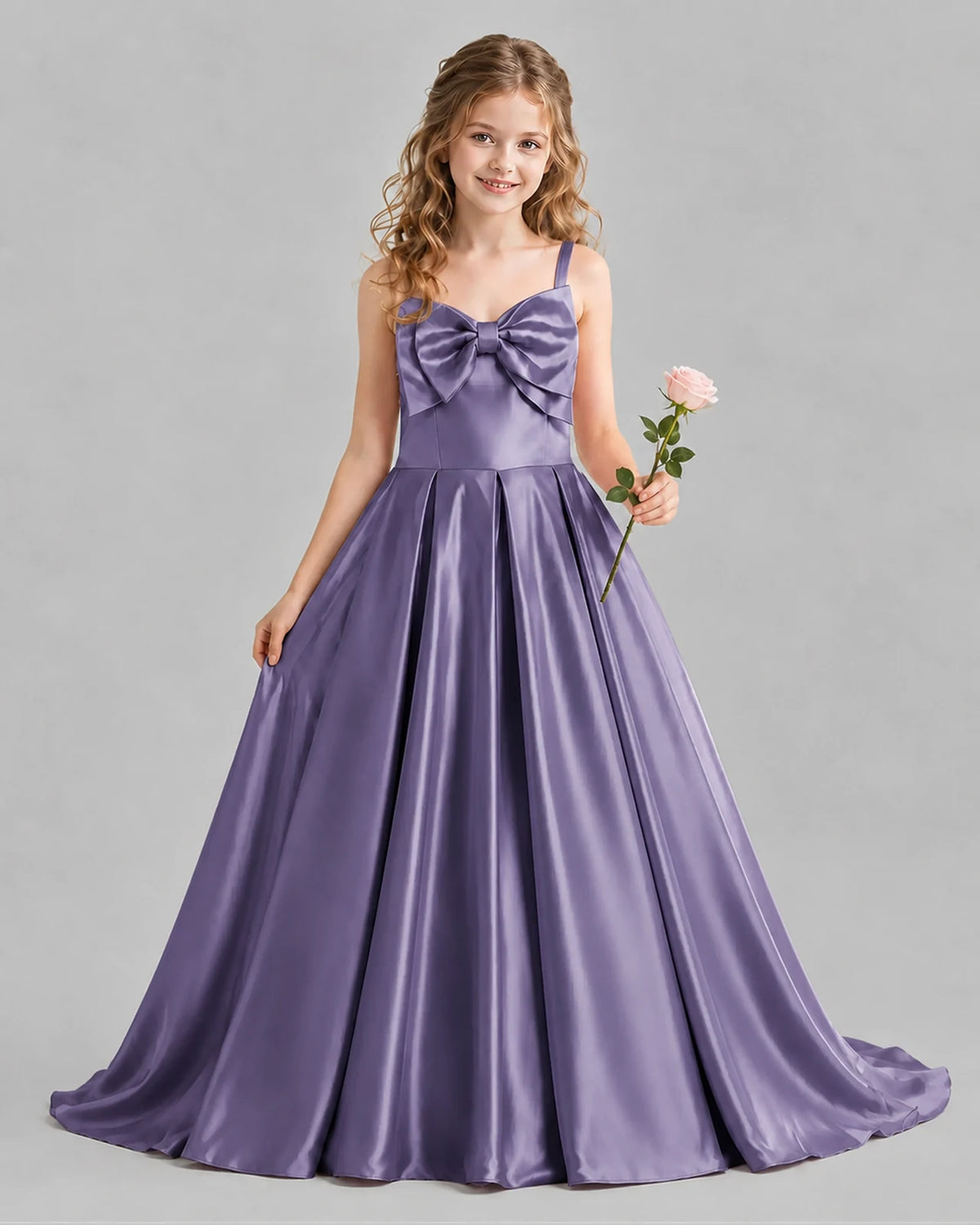 Wisteria Ball Gown Girls Pageant Dresses Front