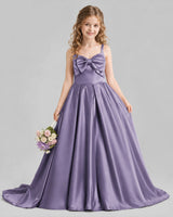 Wisteria Ball Gown Girls Pageant Dresses Pose