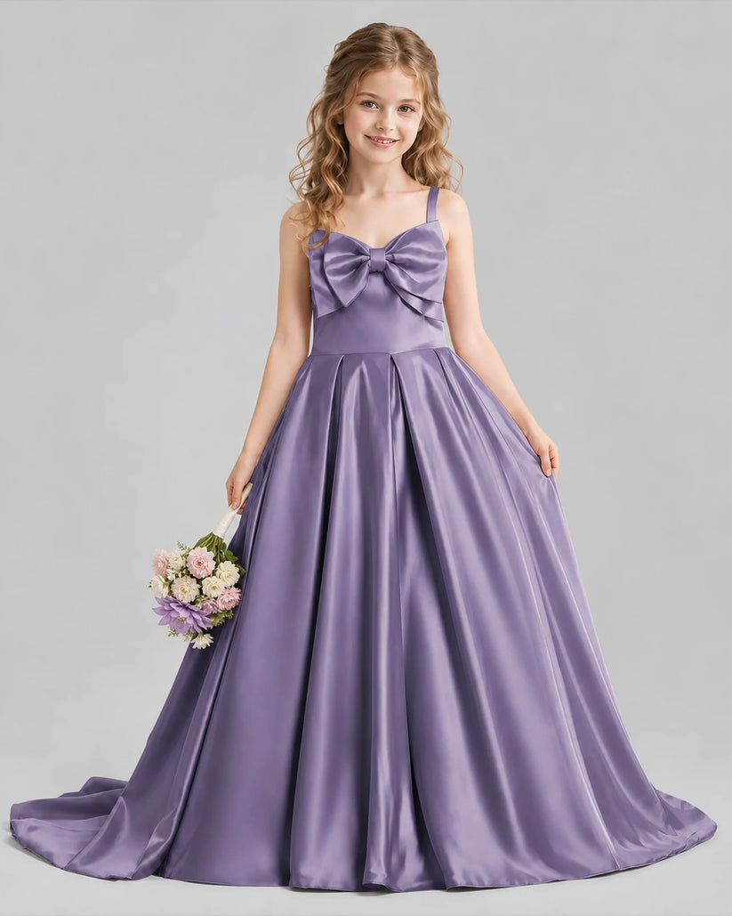 Wisteria Ball Gown Girls Pageant Dresses Pose