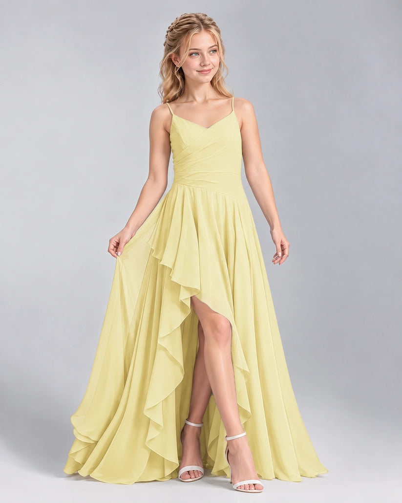 Daffodil A-line Junior Bridesmaid Dress Front