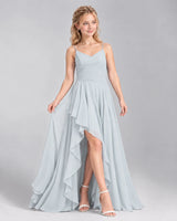 Mist A-line Junior Bridesmaid Dress Front