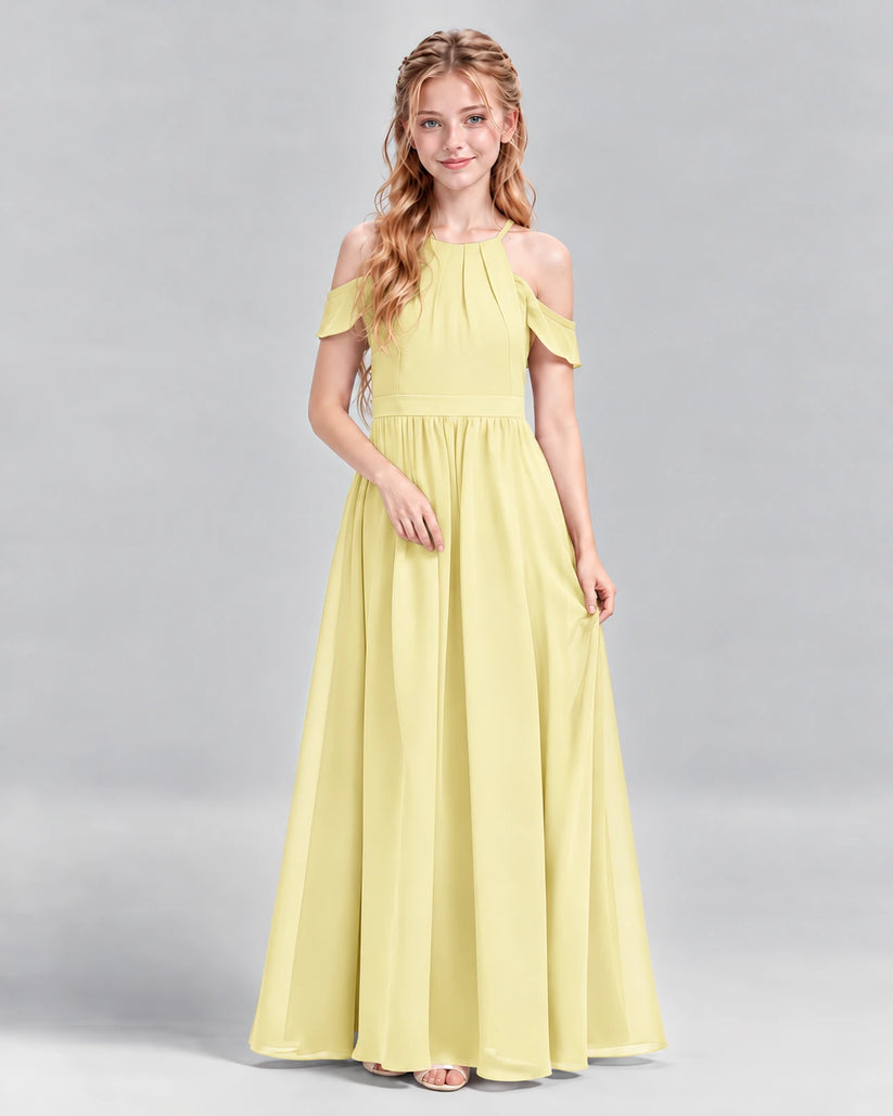 Daffodil A-line Junior Bridesmaid Dress Front