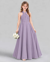 Wisteria A-line Junior Bridesmaid Dress Front
