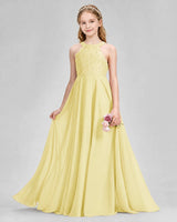 Daffodil A-line Junior Bridesmaid Dresses Front