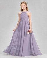 Wisteria A-line Junior Bridesmaid Dresses Front