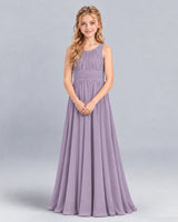 Wisteria A-line Junior Bridesmaid Dress Front