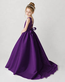Flower Girl Dress Back View