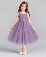 Wisteria Ball Gown Girls Formal Dress Front
