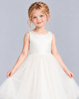 Ivory Ball Gown Flower Girl Dress Detail [Shared]
