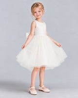 Ivory Ball Gown Flower Girl Dress Pose [Shared]