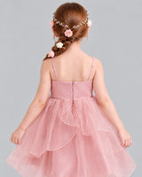 Dusty Rose A-line Girls Formal Dress Back_Detail [Shared]