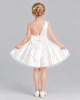 Ivory A-line Girls Formal Dress Back [Shared]