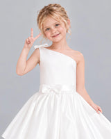 Ivory A-line Girls Formal Dress Detail [Shared]