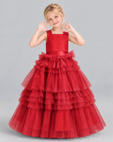 Windred Ball Gown Girls Pageant Dress Front