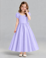 Lavender Ball Gown Girls Formal Dress Front