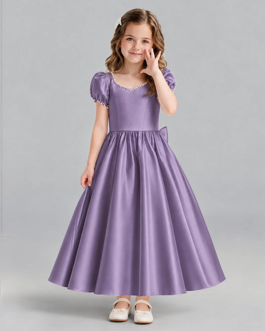 Wisteria Ball Gown Girls Formal Dress Front