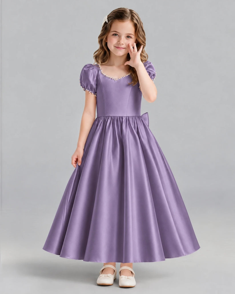 Wisteria Ball Gown Girls Formal Dress Front
