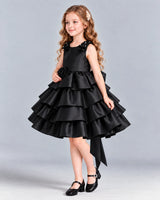 Black Ball Gown Girls Formal Dress Side [Shared]
