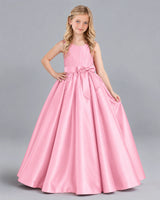 Pink Ball Gown Girls Formal Dress Front