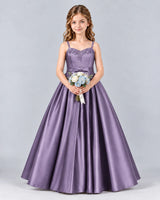 Wisteria Ball Gown Junior Bridesmaid Dress Front