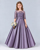 Wisteria Ball Gown Junior Bridesmaid Dress Front