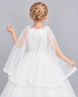 Ivory Ball Gown Flower Girl Dress Back_Detail [Shared]