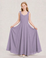 Wisteria Ball Gown Junior Bridesmaid Dress Hem