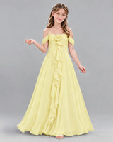 Daffodil Ball Gown Junior Bridesmaid Dress Front